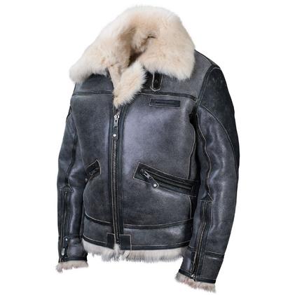 Дублёнка авиатор Pilot B-3 Toscana beige brilliant (Art. 211)